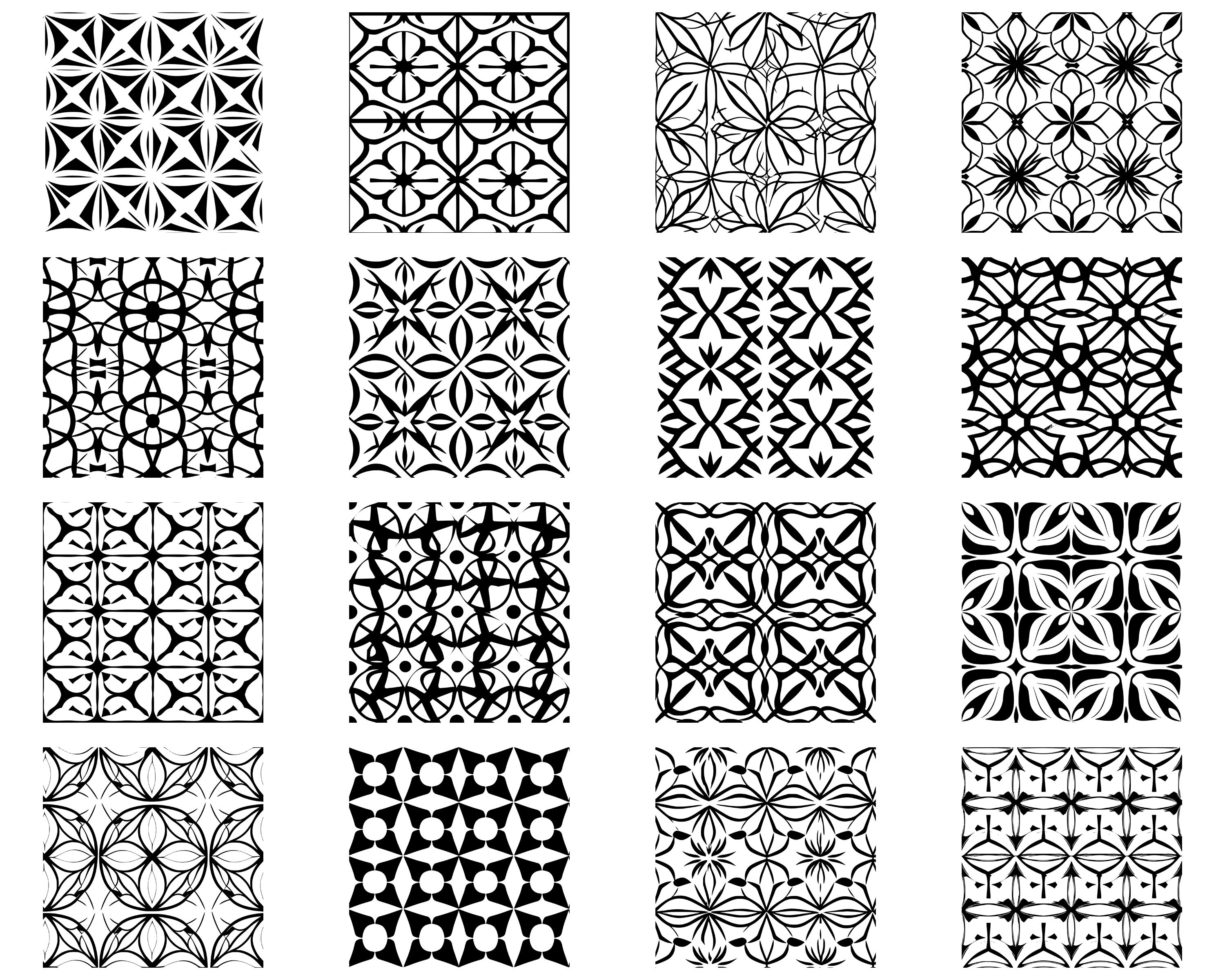 100+ Mesmerizing Seamless Pattern SVG Bundle, Instant Digital Download ...