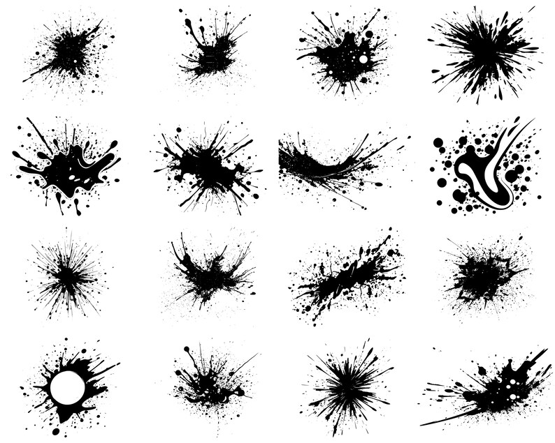 100+ Splash SVG Bundle, Instant Digital Download, PNG, SVG Cut Files - Etsy