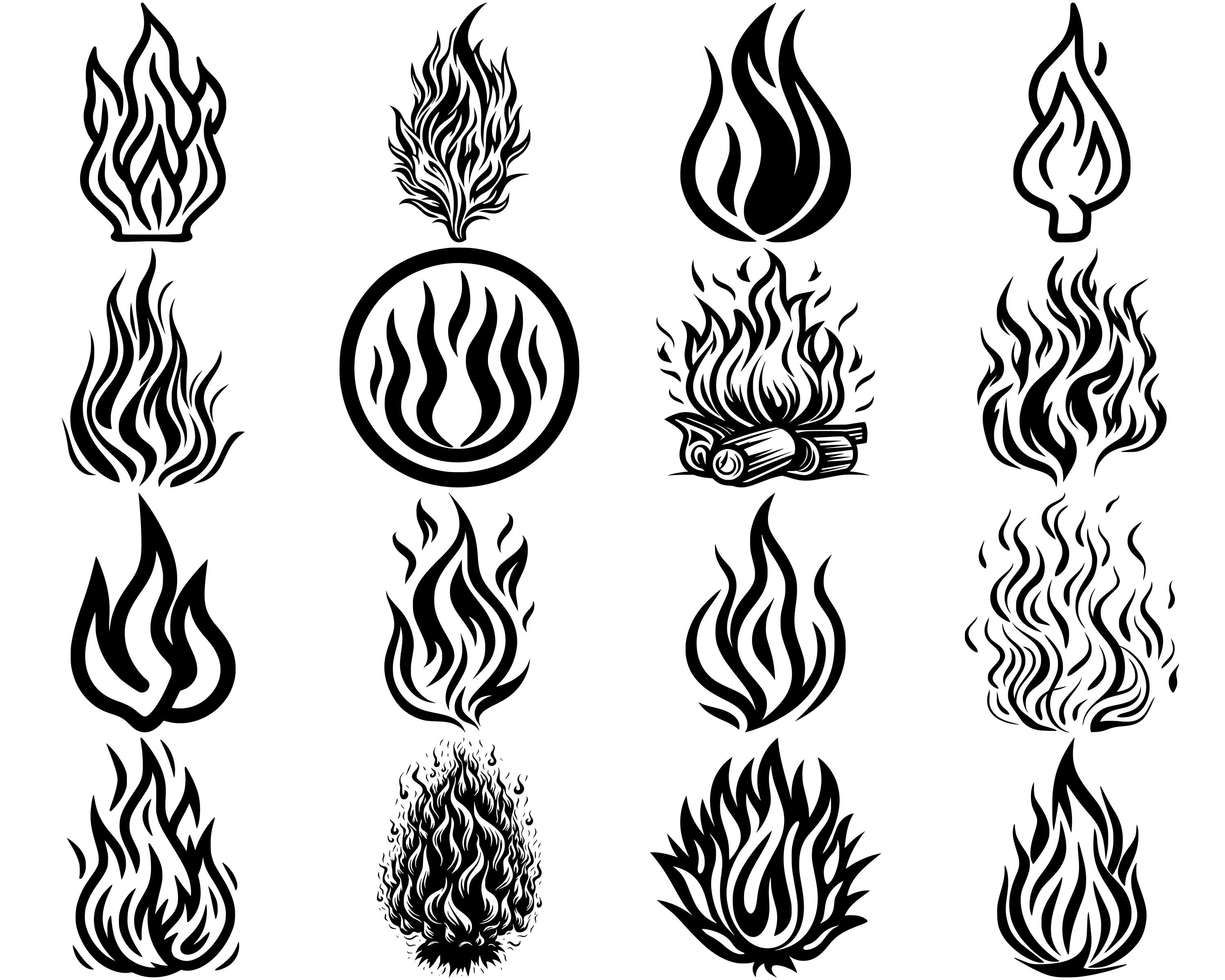 Fire Rays Svg 100+ Fire SVG Bundle, Instant Digital Download, PNG, SVG Cut Files - Etsy