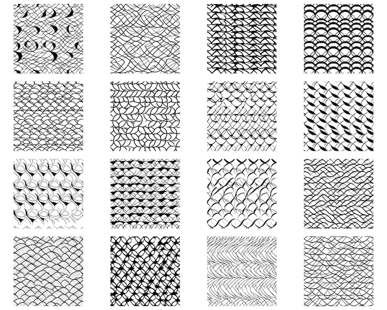 Triangle Fishnet Pattern 100+ Fishnet Seamless Pattern SVG Bundle, Instant Digital Download, PNG ...