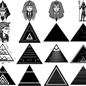 100+ Egypt SVG Bundle, Instant Digital Download, PNG, SVG Cut Files - Etsy