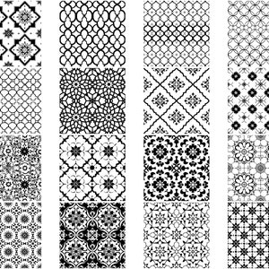 100+ Moroccan Tiles Pattern SVG Bundle,instant Digital Download, PNG ...