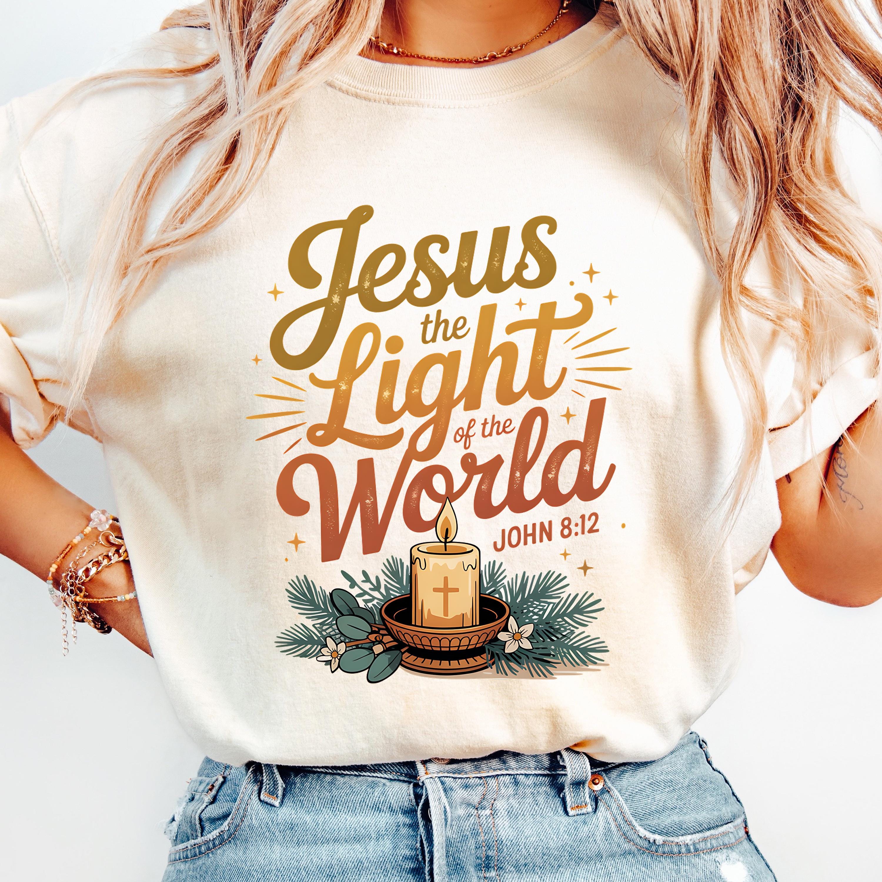 Christian Candle Clipart: Jesus Light of the World PNG (digital ...