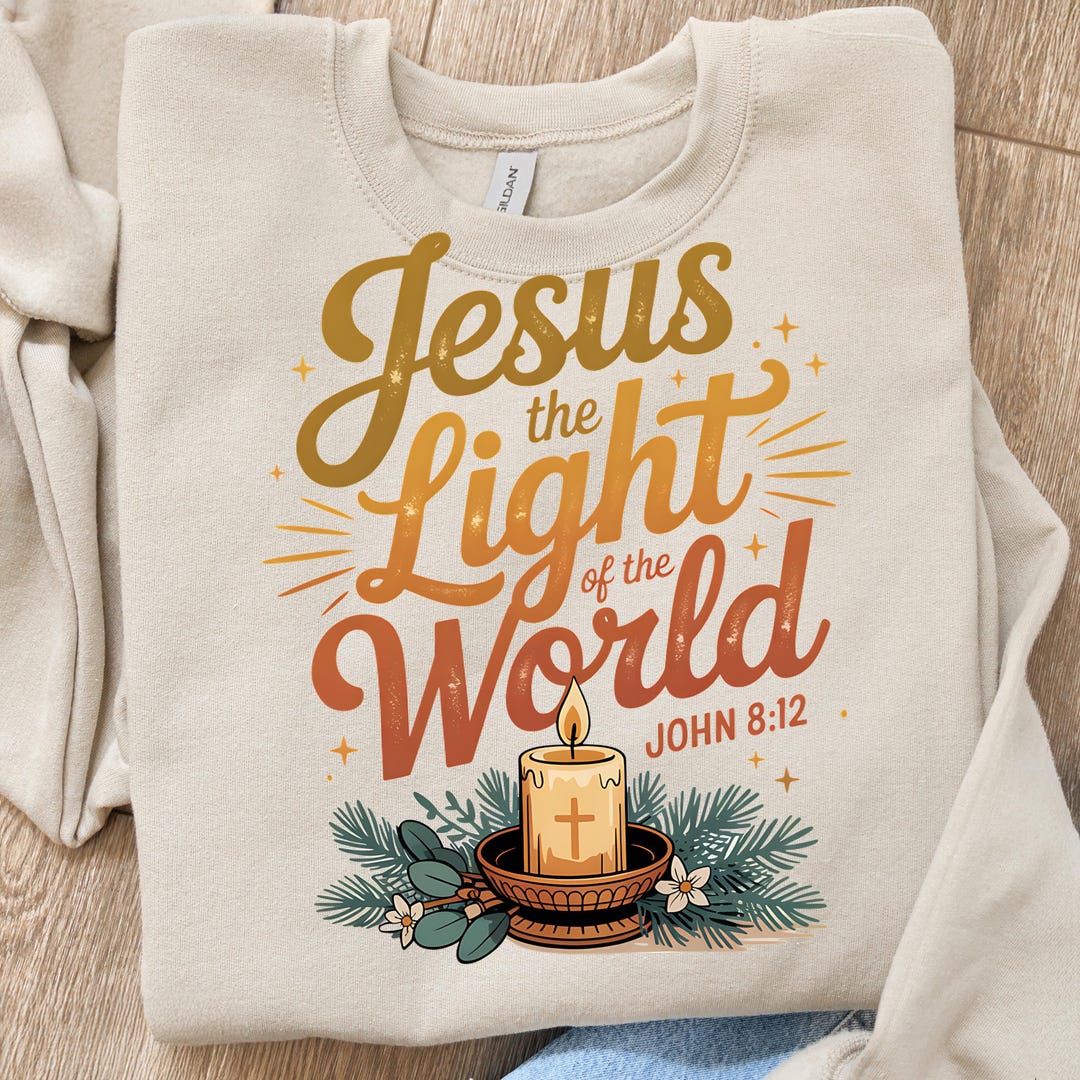 Christian Candle Clipart: Jesus Light of the World PNG (digital ...