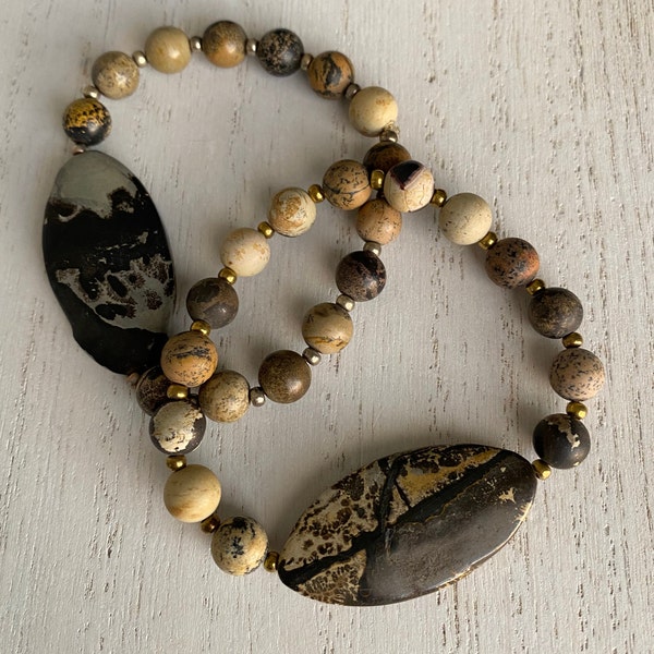 Paint Brush Jasper Etsy