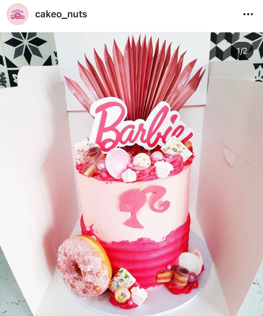 Barbie gâteau et tête Silhouette -  France
