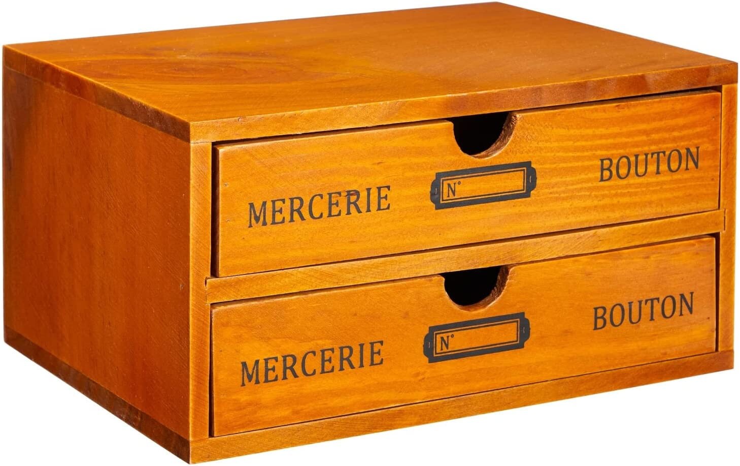 Small Wooden Storage Box With Drawers for Tabletop Home Desk Etsy