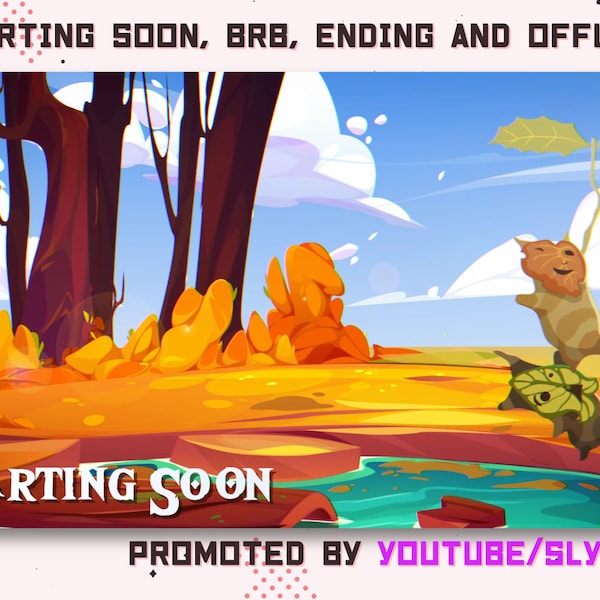 Geanimeerde Twitch Zelda Lofi Chill / Stream begint binnenkort / Ben zo terug / Stream eindigt / Stream offline / BOTW / Tears of the Kingdom/Kolog