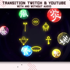 Animation Twitch YuGiOh Jeu de cartes Trasition TCG / Diffusion bientôt disponible / Overlay / Streampack / Scènes / Gamer / Jeu de cartes à collectionner