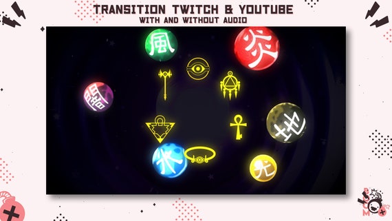 Animated Twitch YuGiOh Animated Trasition cardgame TCG / Stream starting soon / Overlay / Streampack / Scenes / Gamer / Trading Card Game