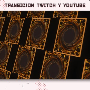 Animation Twitch YuGiOh Jeu de cartes Trasition TCG / Diffusion bientôt disponible / Overlay / Streampack / Scènes / Gamer / Jeu de cartes à collectionner