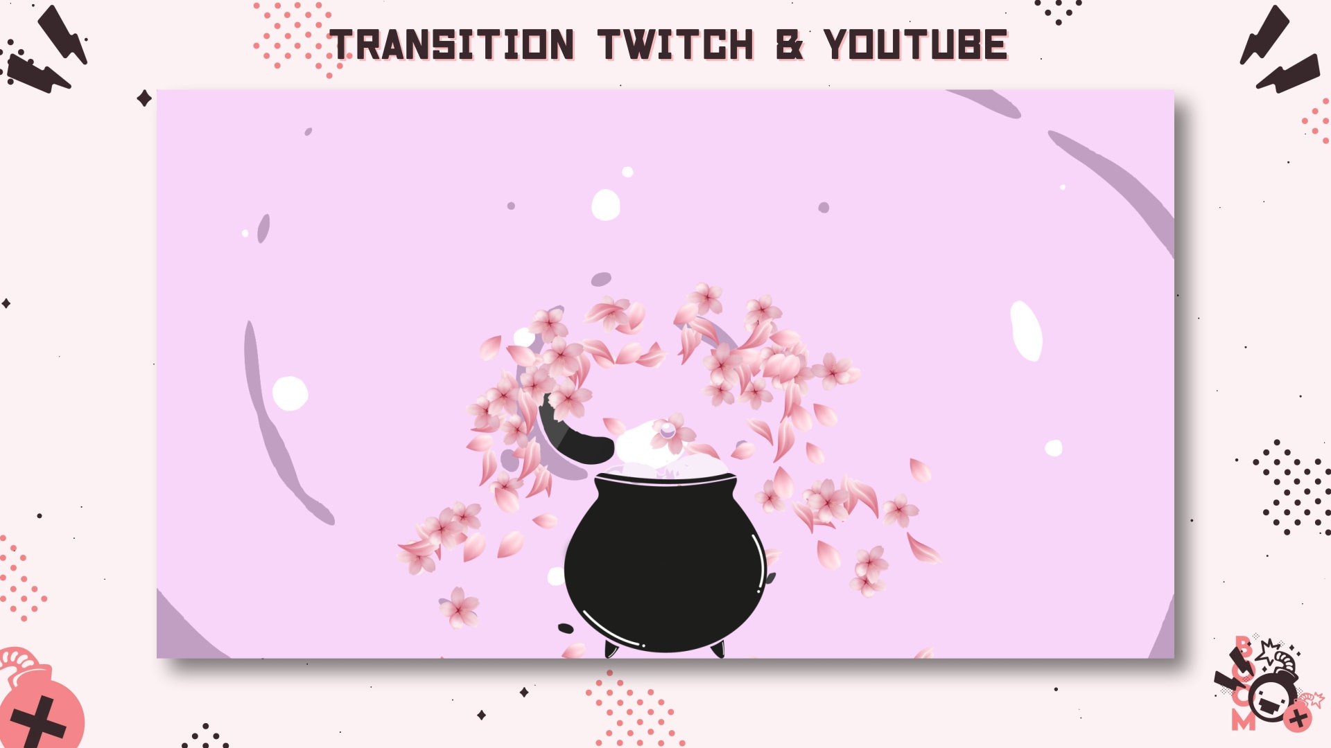 Magicstream Transition Animated Twitch Magic Potion Transition / Stream Starting Soon ...