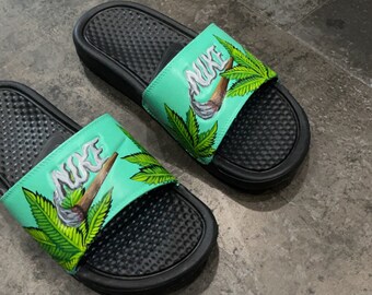 nike slides cheap