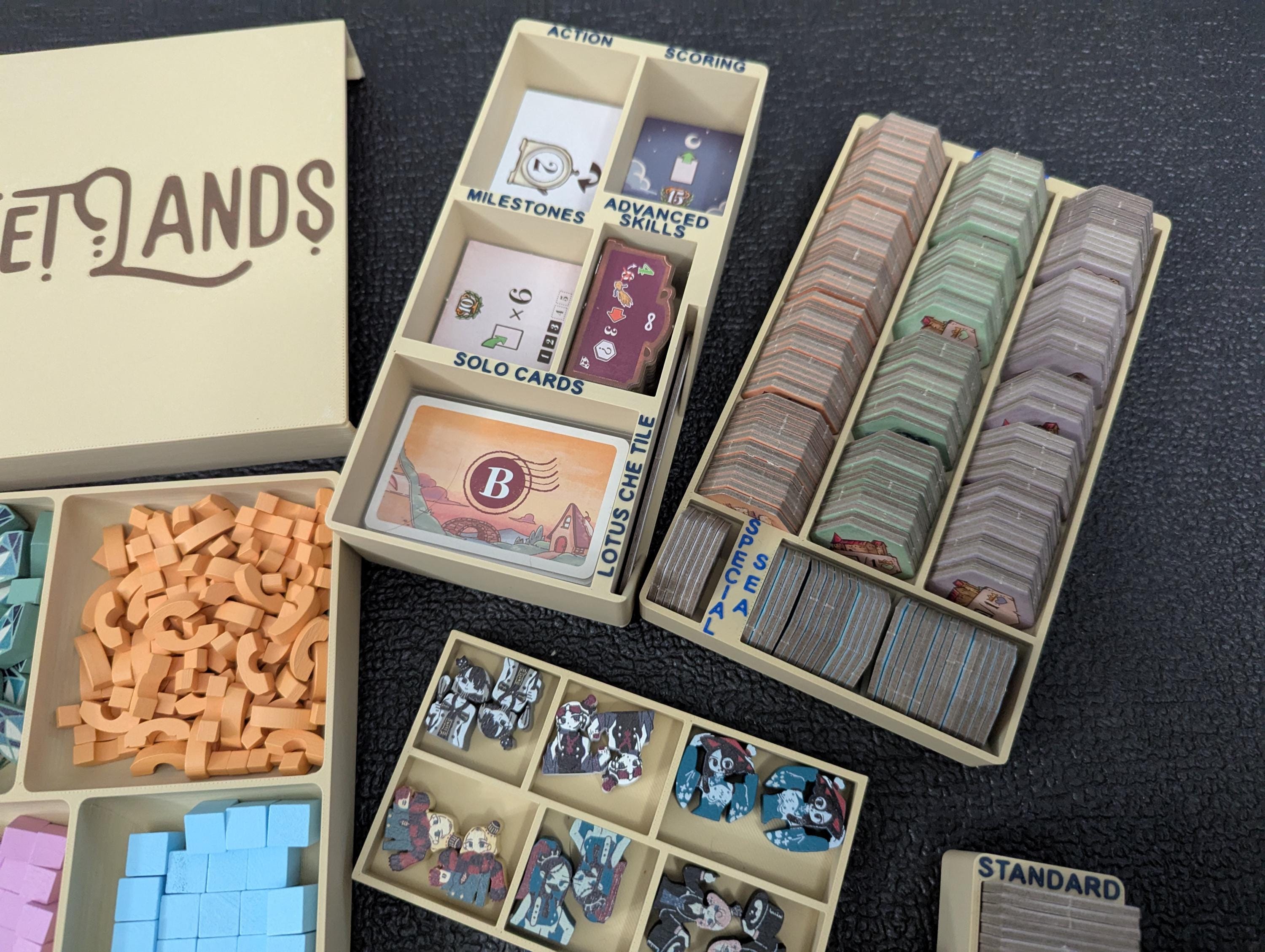 Sweet Lands ボードゲームインサート - 米国送料無料 - Etsy 日本