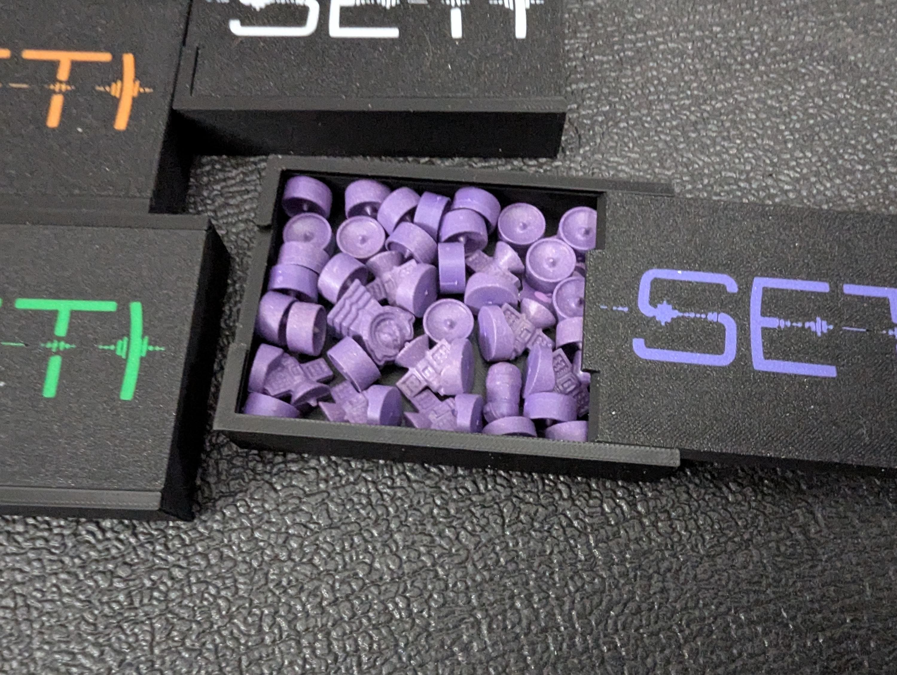 SETI + 宇宙機関拡張ボードゲームインサート - コアボックスにフィット