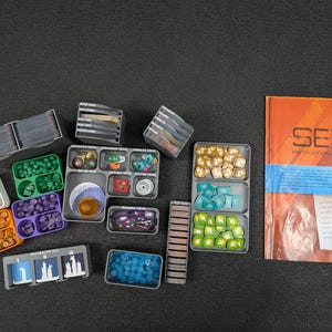 SETI Board Game Insert - Free US Shipping Search for Extraterrestrial Life