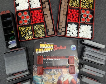Moon Colony Bloodbath Board Game Insert - Free US Shipping - Optional Upgrades
