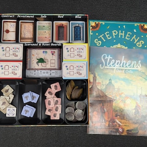 Stephens Board Game 3D Insert - Free US Shipping