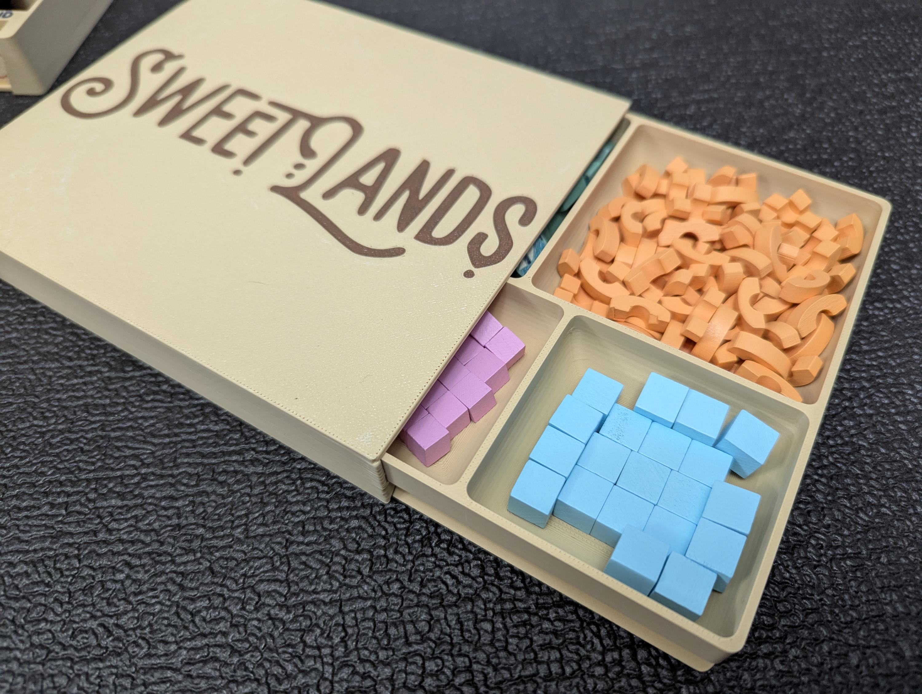 Sweet Lands ボードゲームインサート - 米国送料無料 - Etsy 日本