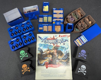 Fortunes of Scoundrel Bay Board Game Insert STL Files