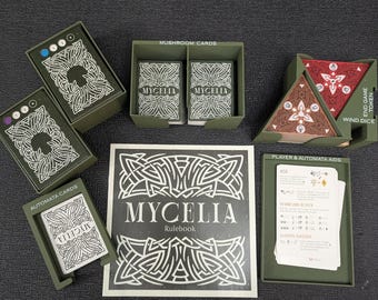 Mycelia Board Game Insert - Fits North America Expansion- Free US Shipping