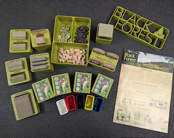 Black Forest Board Game Insert - Free US Shipping