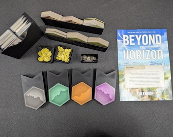 Beyond the Horizon Board Game Insert - Fits Promo - Free US Shipping
