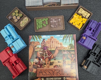 Assyria 2nd Edition Board Game Insert - Free US Shipping