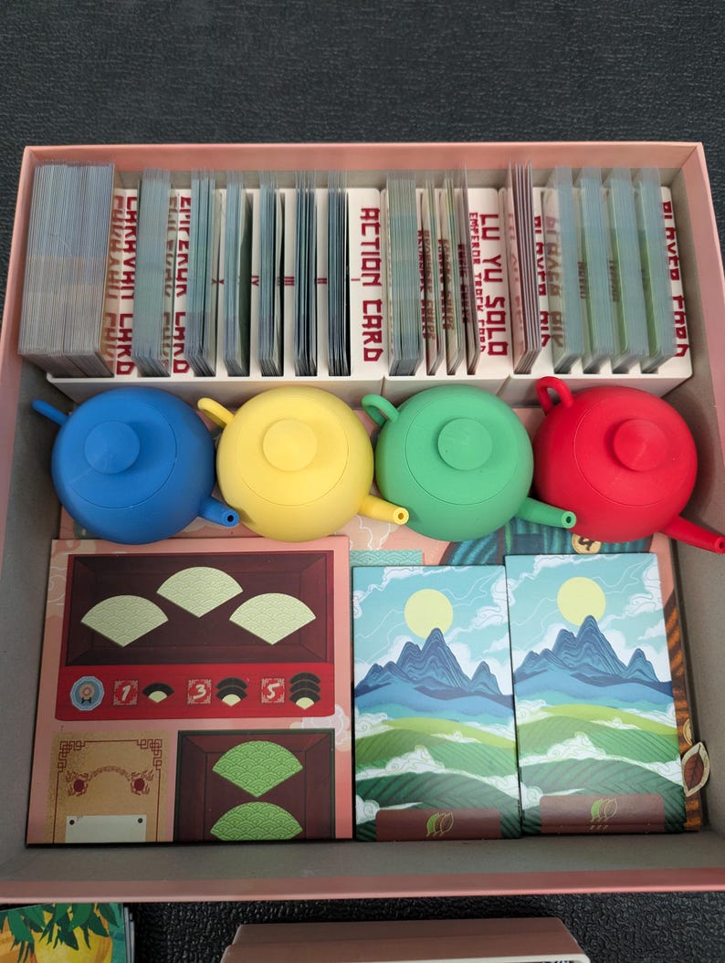 Tea Garden Board Game Insert - Fits Puerh Expansion - Free US Shipping image 7
