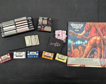 ロック ハード 1977 ボード ゲーム インサート - 米国への送料無料