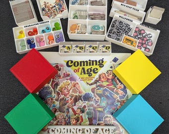 Coming of Age Board Game Insert - Free US Shipping
