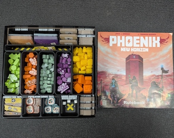 STL Files for Phoenix New Horizon Board Game Insert - Include Fuel Token STL