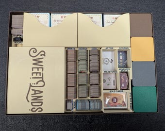 Sweet Lands ボードゲームインサート - 米国送料無料 - Etsy 日本
