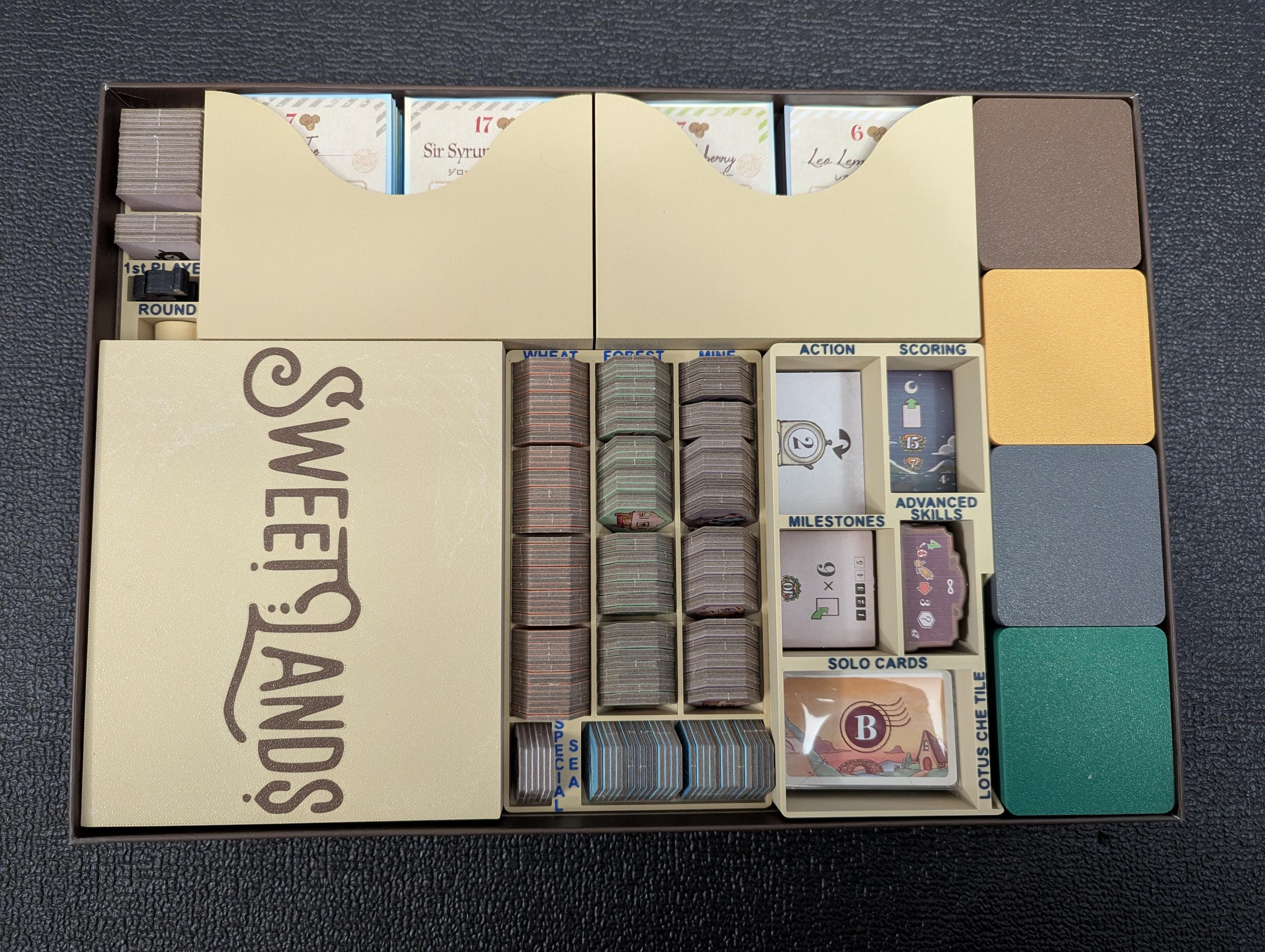 Sweet Lands ボードゲームインサート - 米国送料無料 - Etsy 日本