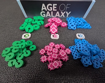 Component Upgrade for Age of Galaxy 2nd Edition- Free US Shipping