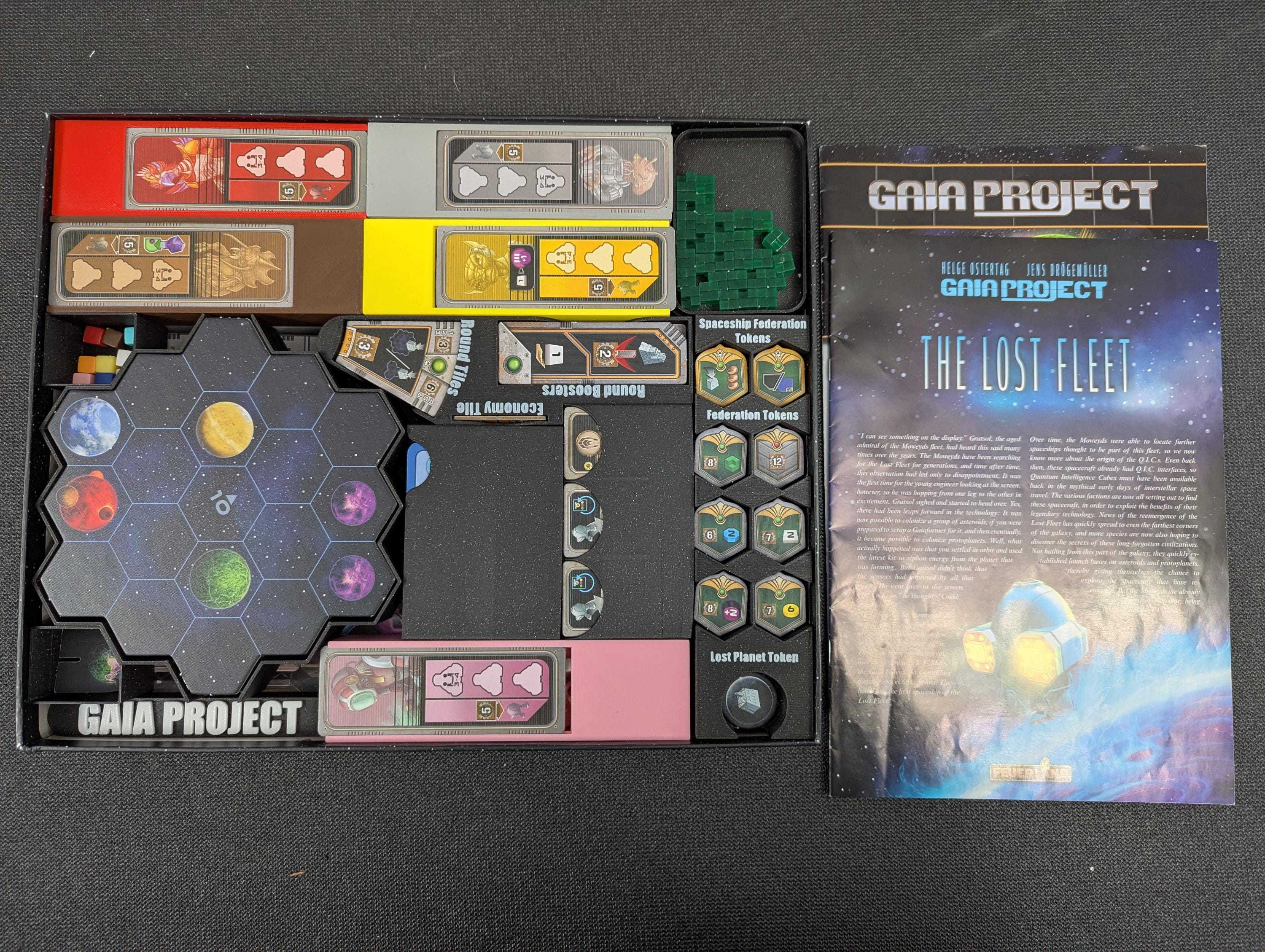 Gaia Project ガイアプロジェクト　インサート　拡張含む ガイア プロジェクト プラス拡張ゲーム インサート、シングル