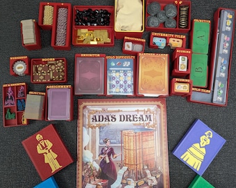Ada's Dream Board Game Insert - Free US Shipping