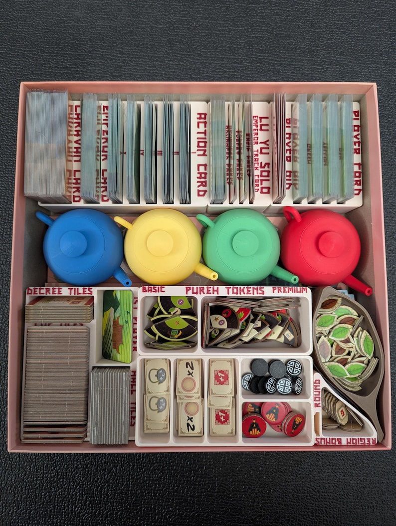 Tea Garden Board Game Insert - Fits Puerh Expansion - Free US Shipping image 5