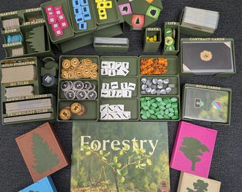 STL Files for Forestry Board Game Insert