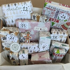 Huge Advent Calendar With Everything Christmas Countdown 24 Advent
