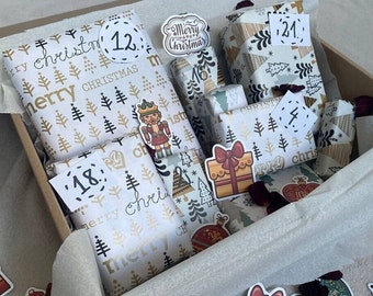 Surprise Advent Calendar With Everything Christmas Countdown Etsy