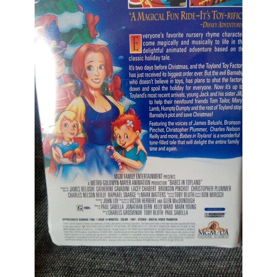 Factory Sealed Babes in Toyland VHS Clamshell Christmas Movie - Etsy Factory Sealed Babes in Toyland VHS Clamshell Christmas Movie - Etsy