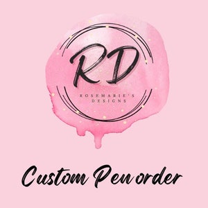 Custom ink joy gel Pen, Custom pen, personalized Pen