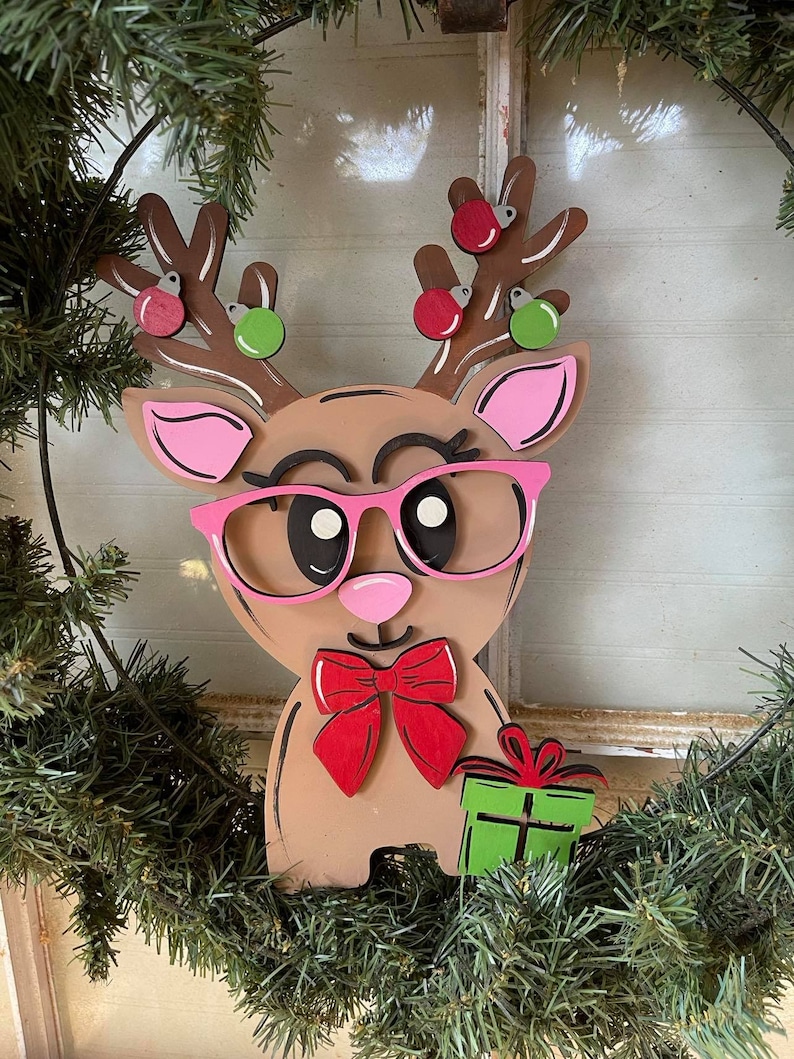 Reindeer Laser Cut File Create Your Own Reindeer Etsy