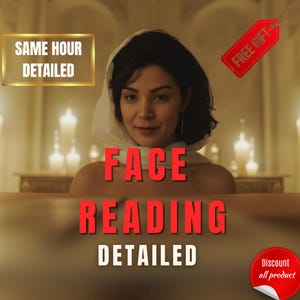 Same Hour Face Reading: Personalized Psychic Insight (PDF Delivery within 24h)