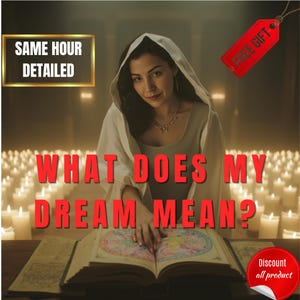 Dream Interpretation Tarot Reading: Psychic Guidance, Same Hour