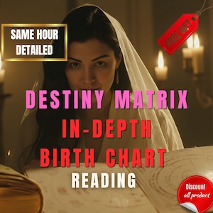 Destiny Matrix Analysis: Birth Chart, Numerology & Astrology Reading