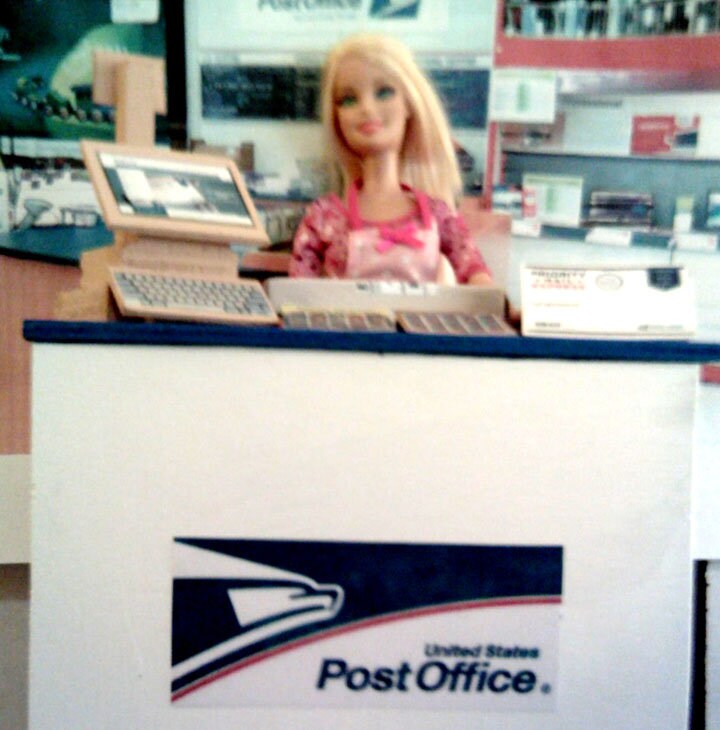 1/6 Scale Doll USPS Post Office Play Set Etsy