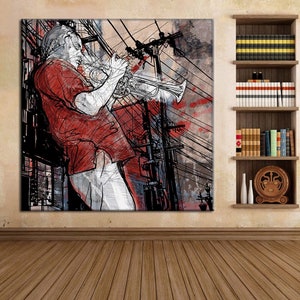 Latin jazz, Music, Blues, Jazz Group, Trumpet, Abstrac