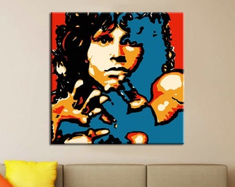 Jim Morrison watercolor